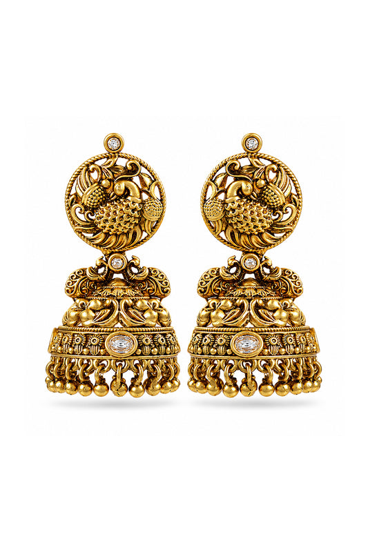 Mayur Darbar Temple Jhumkas