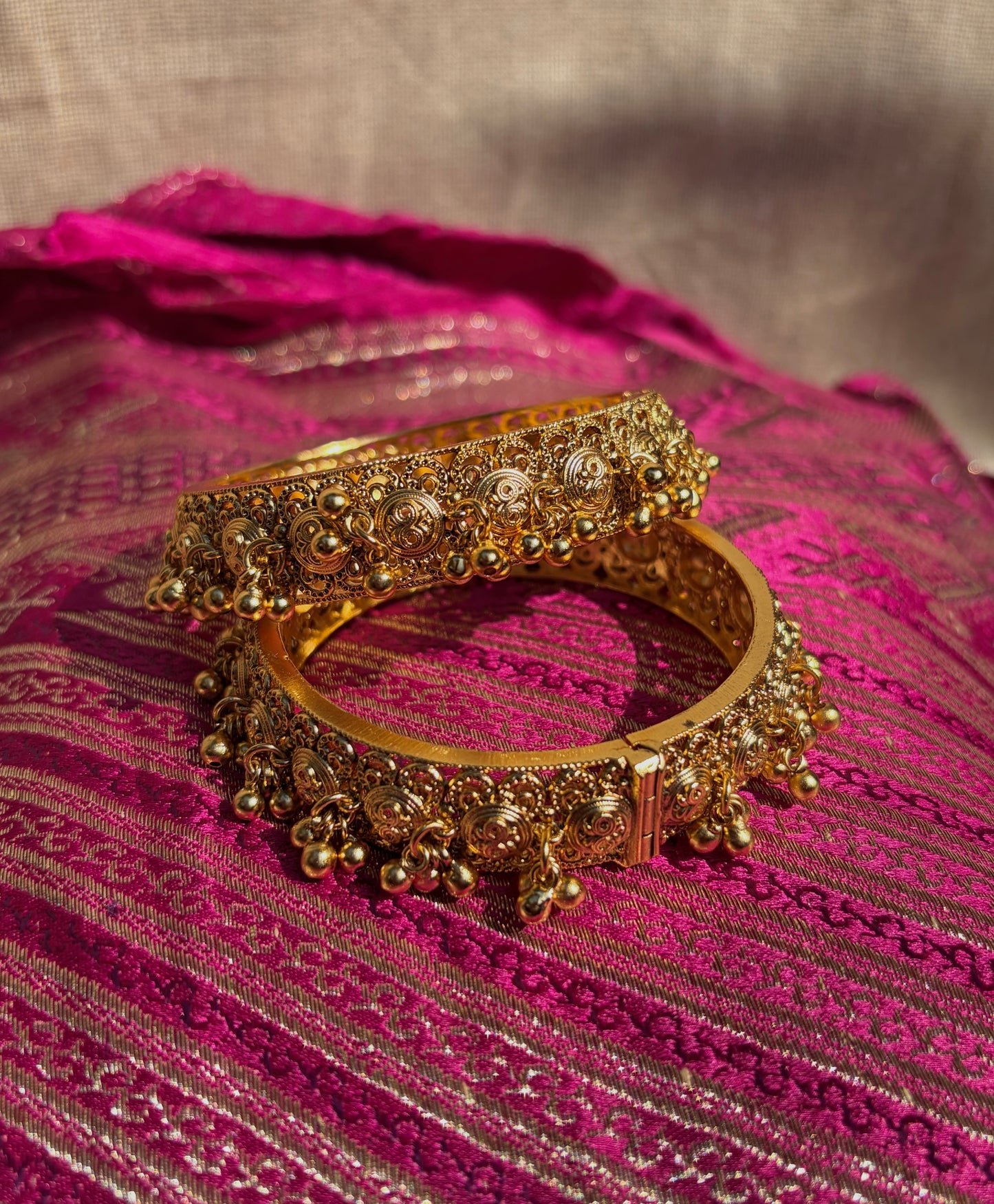 Shaili Traditional Temple Bangle Set