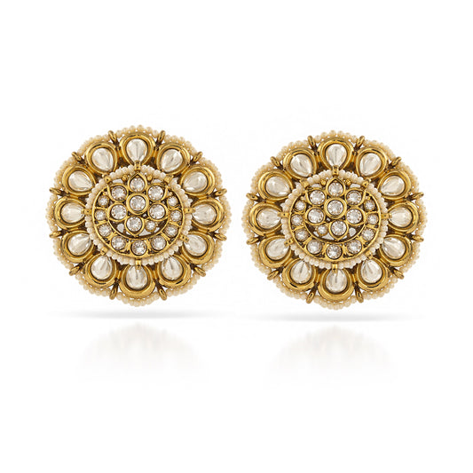 Neera Pearl Bloom Studs