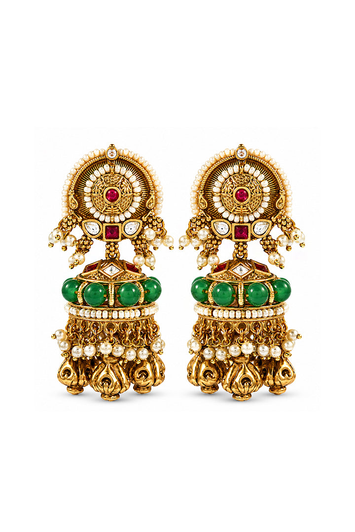 Panna Veda Temple Jhumkas