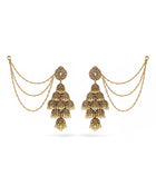 Zoya Layered Jhumar Kaan Chain Earrings