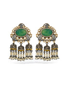 Kiara Dual Tone Jhumka Drops
