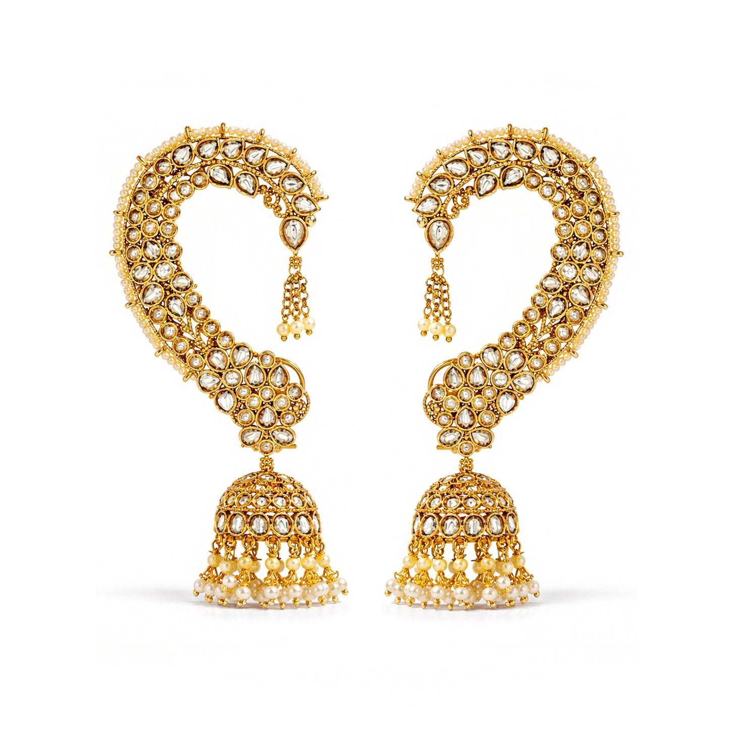 Vireya Regal Polki Ear Cuff