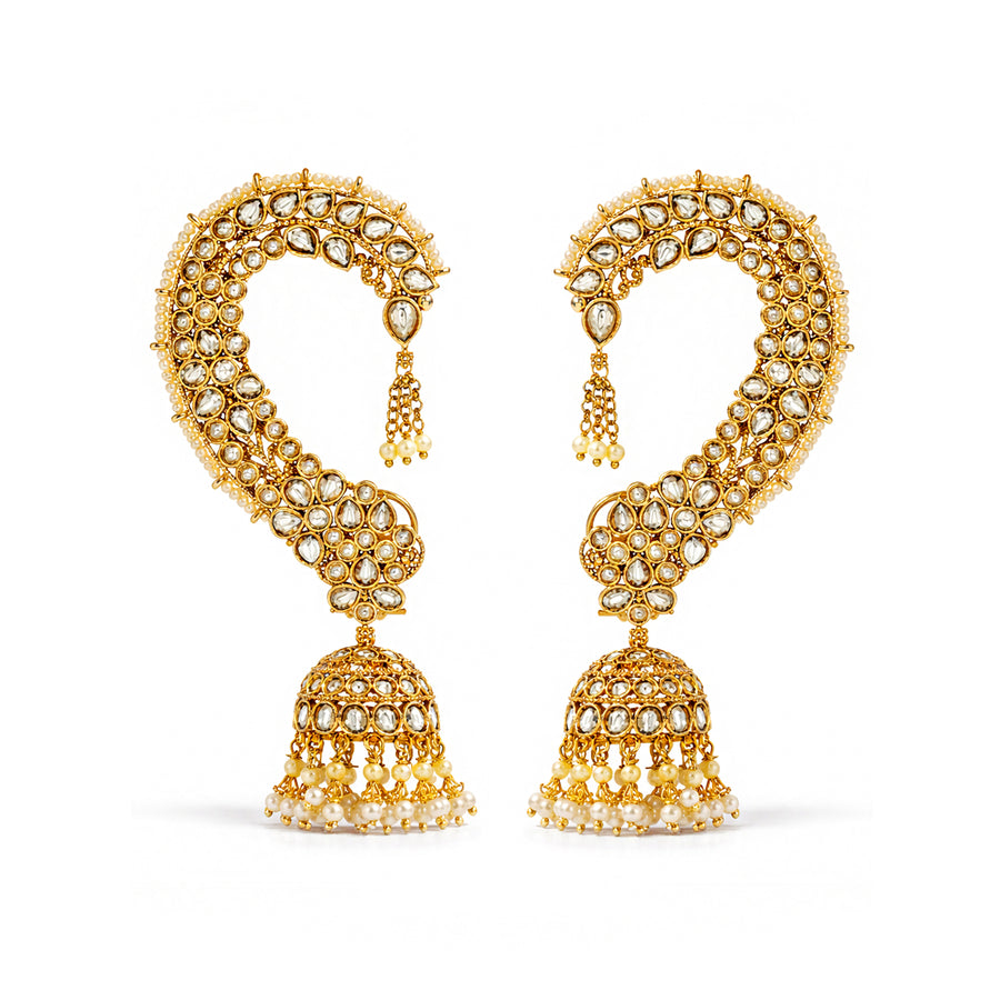 Vireya Regal Polki Ear Cuff