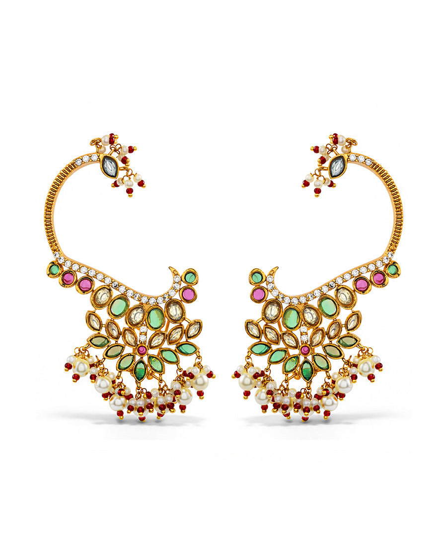 Kesar Chain Drape Ear Cuff