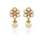 Gul Polki Flower Pearl Drops