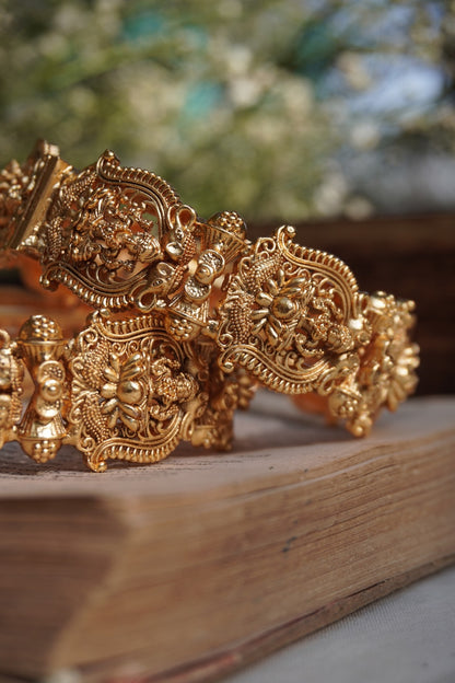 Lakshita Temple Bangle Set