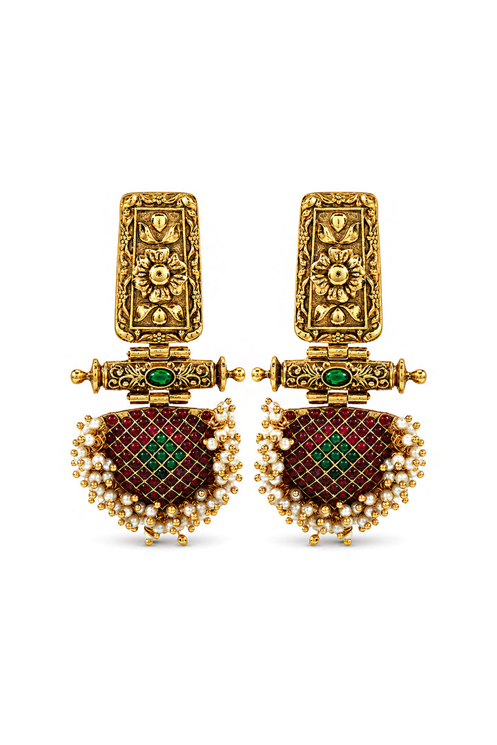 Rawa Jharokha Ethnic Earrings
