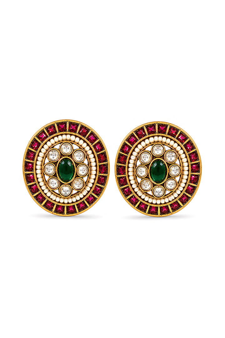 Panna Noor Temple Studs