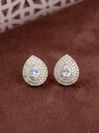 Sera Teardrop Zircon Stud Earrings