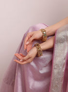 Shahi Elephant Temple Openable Bangle Set