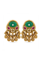 Panna Gul Temple Studs
