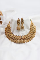 Antique Finish Lakshmi Coin Necklace Set