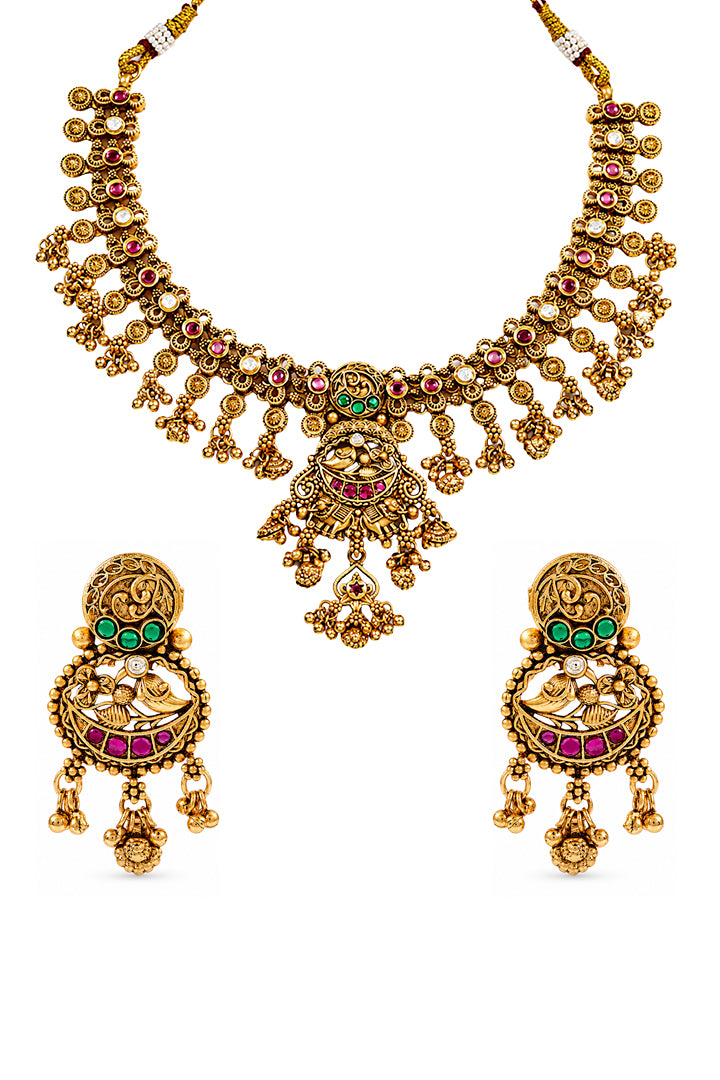 Moti Patti Heritage Choker Set