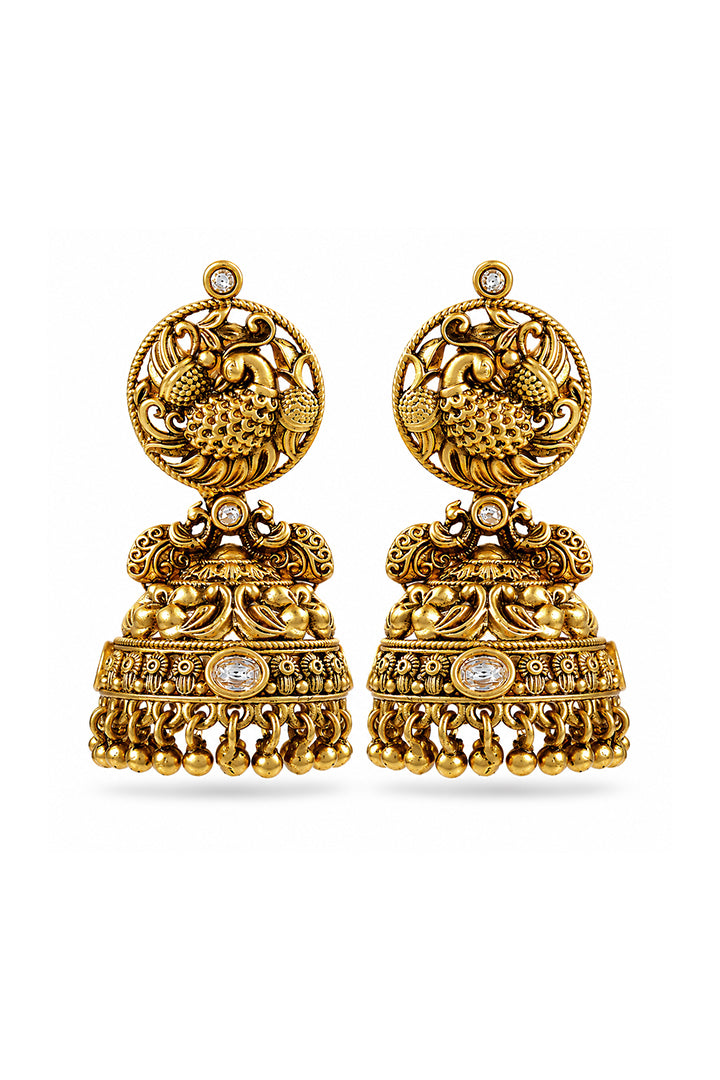 Mayur Darbar Temple Jhumkas