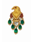 Shahbaaz Polki Brooch