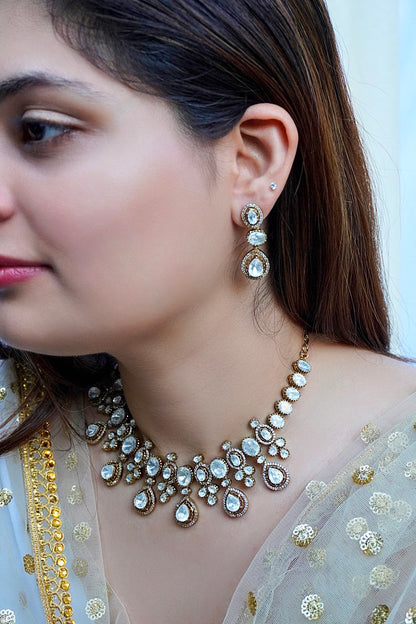 Amrapali Polki Necklace Set
