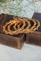 Nritya Ghungroo Temple Bangle Set of 4
