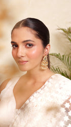 Zariya Meenakari Tassel Earrings