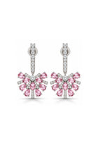 Zephyr Pink Cascade Zircon Earrings
