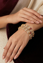 Mehr Ruby Pearl Bangles