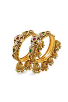 Vaigai Ghungroo Heritage Bangle Set