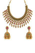 Gulnaar Stone Temple Choker Set