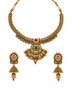 Heirloom Jadau Pendant Necklace Set
