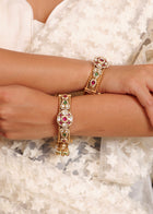 Vaigai Ghungroo Heritage Bangle Set