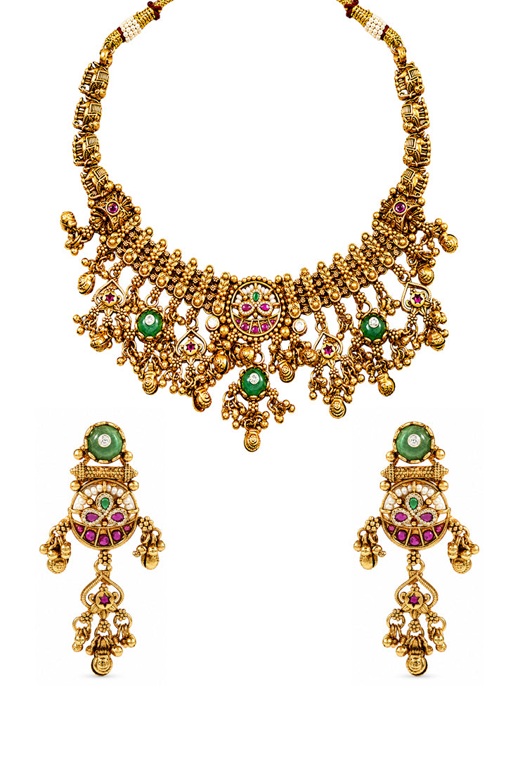 Deccan Rani Layered Necklace Set