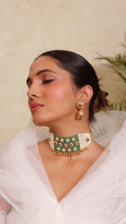 Sitara Nakshi Temple Choker Set