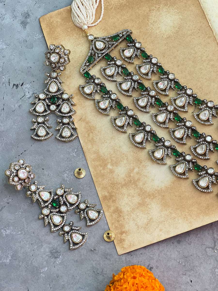 Victorian Layered Statement Necklace