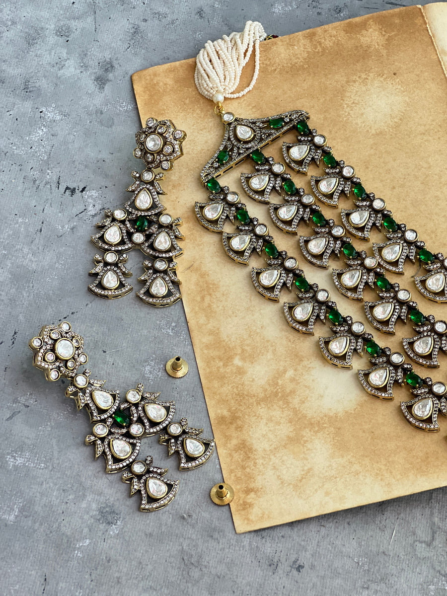 Victorian Layered Statement Necklace