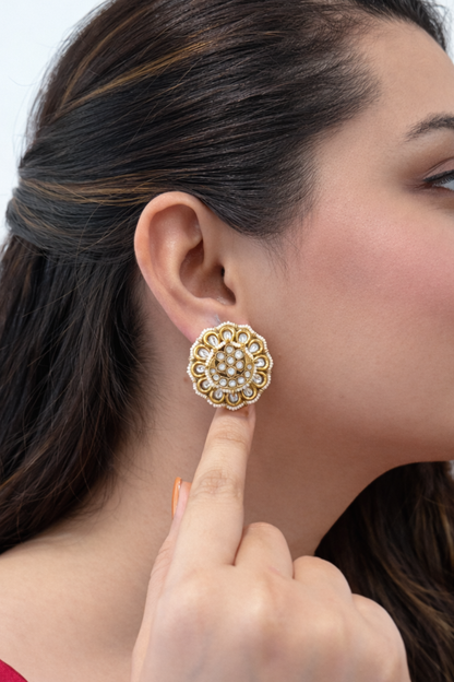 Neera Pearl Bloom Studs