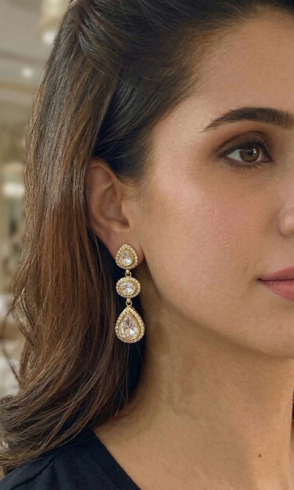 Teardrop Cascade Earrings