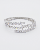 Zircon Cascade Openable Bangle