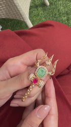 Mahadev Shakti Brooch