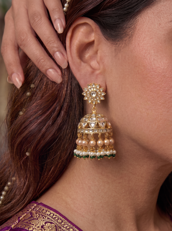 Iraaya Jhumka Earrings